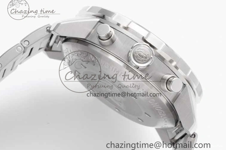 MIROTIME 0105 Aquatimer Chrono SS V6SF 1:1 Best Edition Blue Dial on SS Bracelet A Modern 7032